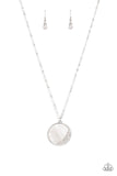 Paparazzi Necklace - Oceanic Eclipse - White