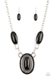 Paparazzi Necklace - Count to TENACIOUS - Black