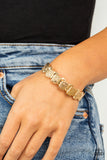 Paparazzi Bracelet - Urban Stackyard - Gold
