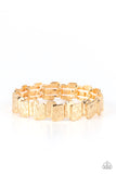 Paparazzi Bracelet - Urban Stackyard - Gold