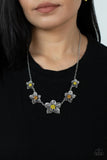 Paparazzi Necklace - Wallflower Wonderland - Yellow