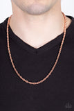 Paparazzi Necklace - Industrial Interval - Copper