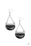 Paparazzi Earring - Mesa Mezzanine - Black