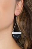 Paparazzi Earring - Mesa Mezzanine - Black