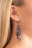 Paparazzi Earring - Thrift Shop Twinkle - Black
