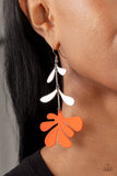 Paparazzi Earring - Palm Beach Bonanza - Orange
