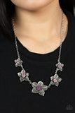 Paparazzi Necklace - Wallflower Wonderland - Pink