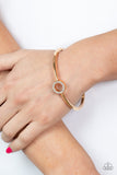 Paparazzi Bracelet - Center COUTURE - Gold