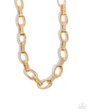 Paparazzi Necklace - Motley In Motion - Gold