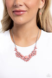 Paparazzi Necklace - Secret GARDENISTA - Pink