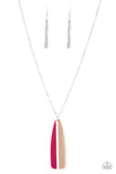 Paparazzi Necklace - Grab a Paddle - Pink