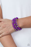 Paparazzi Bracelet - Vibrant Verve - Purple