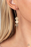 Paparazzi Earring - Bolo Beam - Gold
