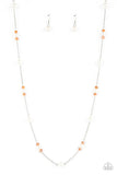 Paparazzi Necklace - Keep Your Eye on the BALLROOM - Orange