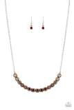 Paparazzi Necklace - Throwing SHADES - Brown