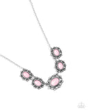 Paparazzi Necklace - Meadow Wedding - Pink