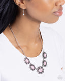 Paparazzi Necklace - Meadow Wedding - Pink