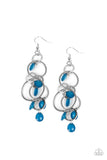 Paparazzi Earring - Dizzyingly Dreamy - Blue