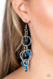 Paparazzi Earring - Dizzyingly Dreamy - Blue