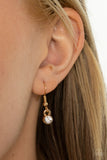 Paparazzi Necklace - Spiraling Sparkle - Gold