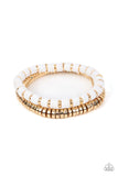 Paparazzi Bracelet - Catalina Marina - White