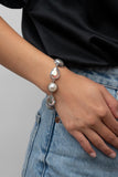 Paparazzi Bracelet - Nostalgically Nautical - Silver