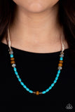 Paparazzi Necklace - Groundbreaking Glamour - Blue