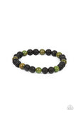 Paparazzi Bracelet - Molten Mogul - Green