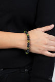 Paparazzi Bracelet - Molten Mogul - Green