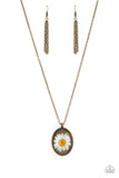Paparazzi Necklace - Prairie Passion - Brass