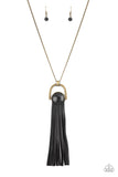 Paparazzi Necklace - Winslow Wanderer - Brass