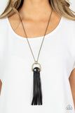 Paparazzi Necklace - Winslow Wanderer - Brass