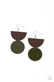 Paparazzi Earring - Beach Bistro - Green