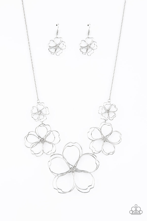 Paparazzi Necklace - The Show Must GROW On - Silver