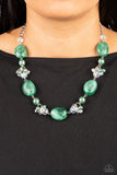 Paparazzi Necklace - The Top TENACIOUS - Green
