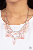 Paparazzi Necklace - Candlelit Cabana - Pink
