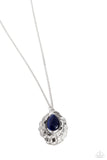 Paparazzi Necklace - Titanic Trinket - Blue