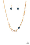 Paparazzi Necklace - Picnic in Paris - Blue