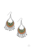 Paparazzi Earring - I Just Need CHIME - Green