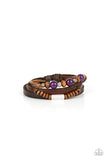 Paparazzi Bracelet - Public In-QUARRY - Purple
