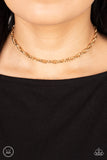 Paparazzi Necklace - Urban Underdog - Gold