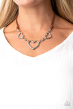 Paparazzi Necklace - Fashionable Flirt - Brown