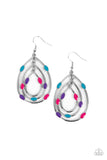Paparazzi Earring - Rippling Rapport - Multi