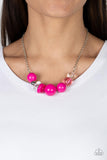 Paparazzi Necklace - Bauble Bonanza - Pink