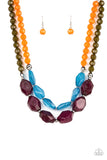 Paparazzi Necklace - Tropical Trove - Purple