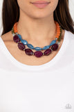 Paparazzi Necklace - Tropical Trove - Purple
