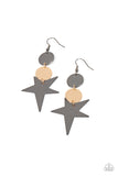 Paparazzi Earring - Star Bizarre - Multi