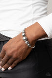Paparazzi Bracelet - Bead Creed - Silver