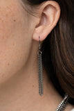 Paparazzi Necklace - Undauntingly Urban - Black
