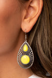 Paparazzi Earring - Prima Donna Diva - Yellow